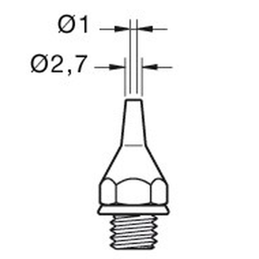 Насадка JBC 20 DE (0320500) для DST