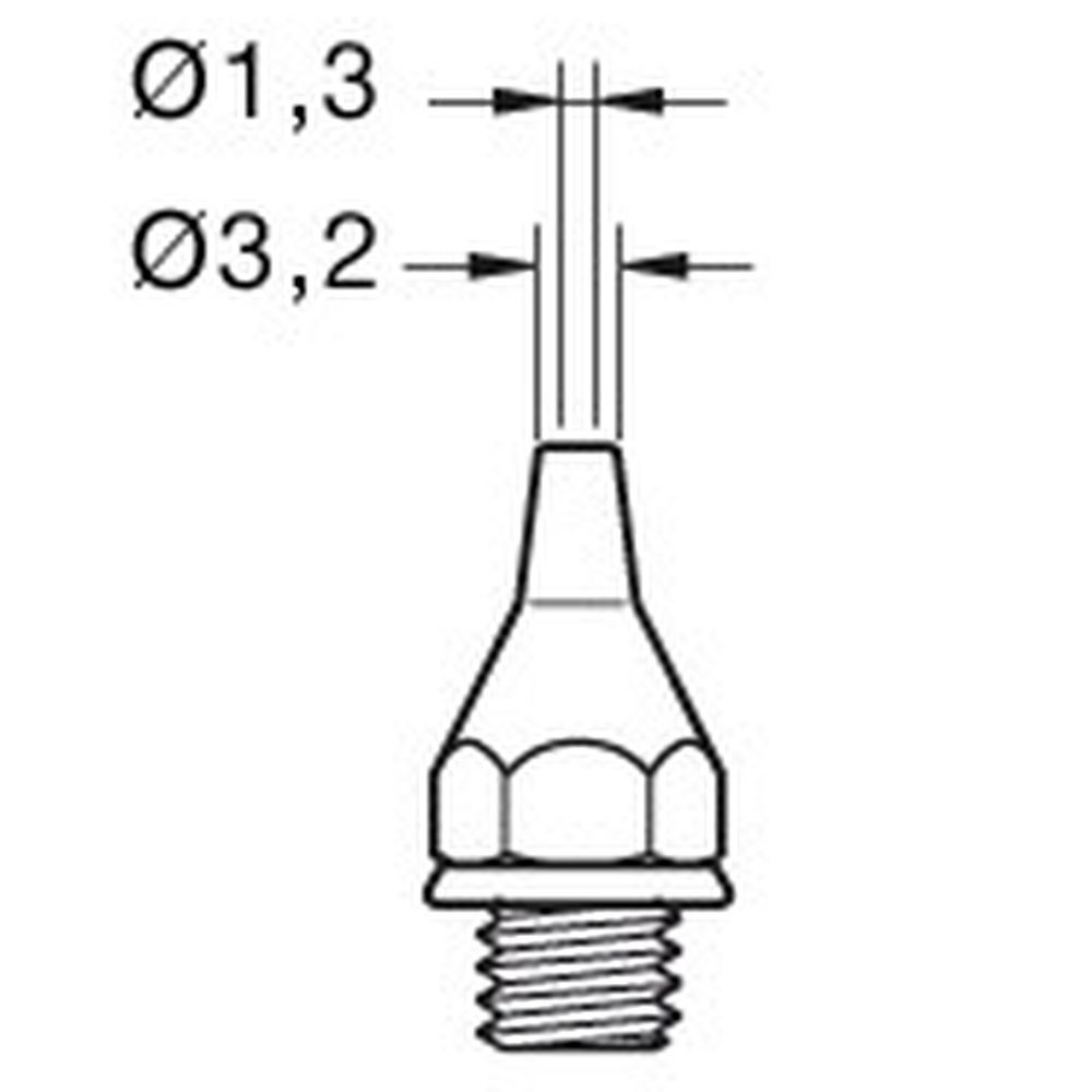 Насадка JBC 33 HT (0321300) для DST