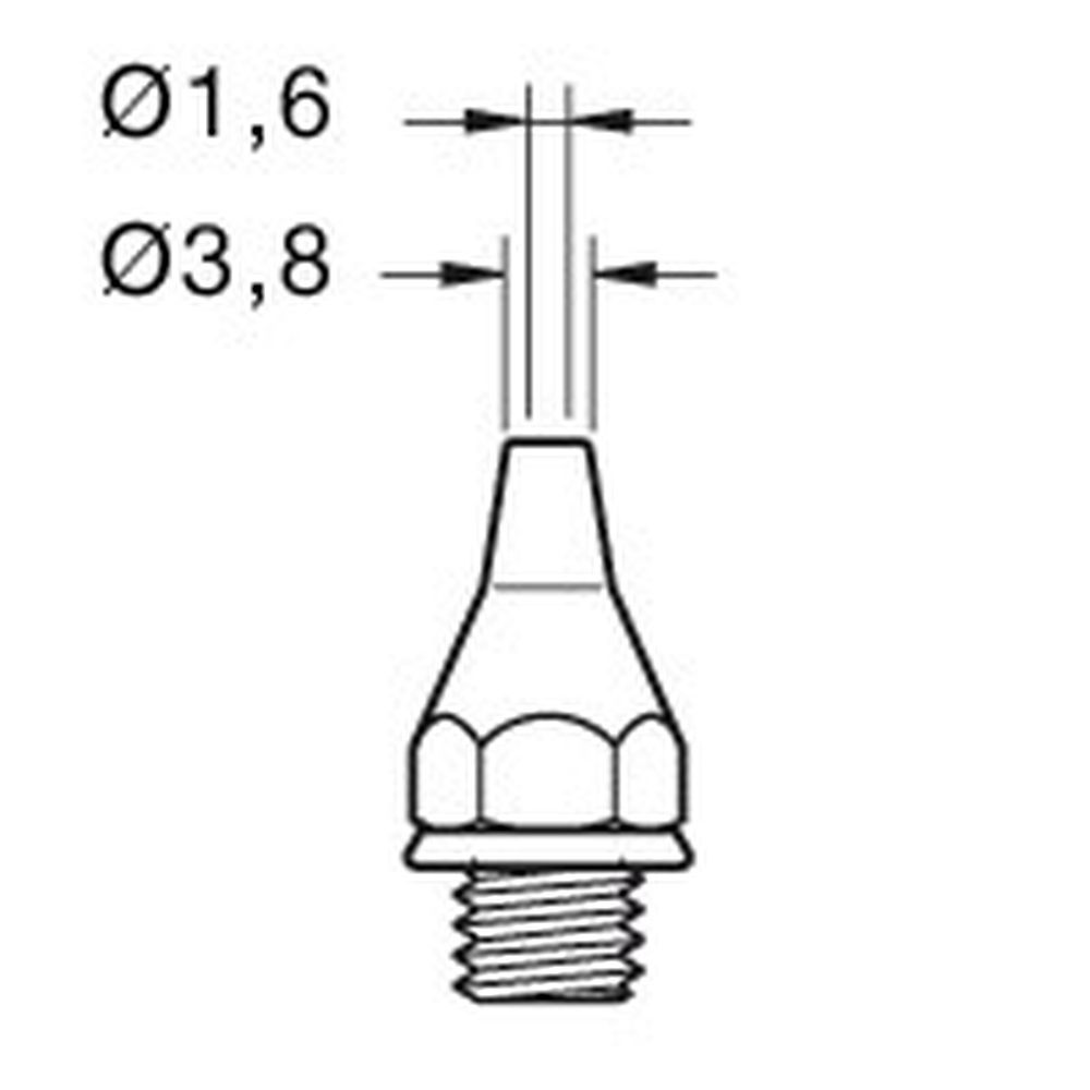 Насадка JBC 35 HT (0321500) для DST