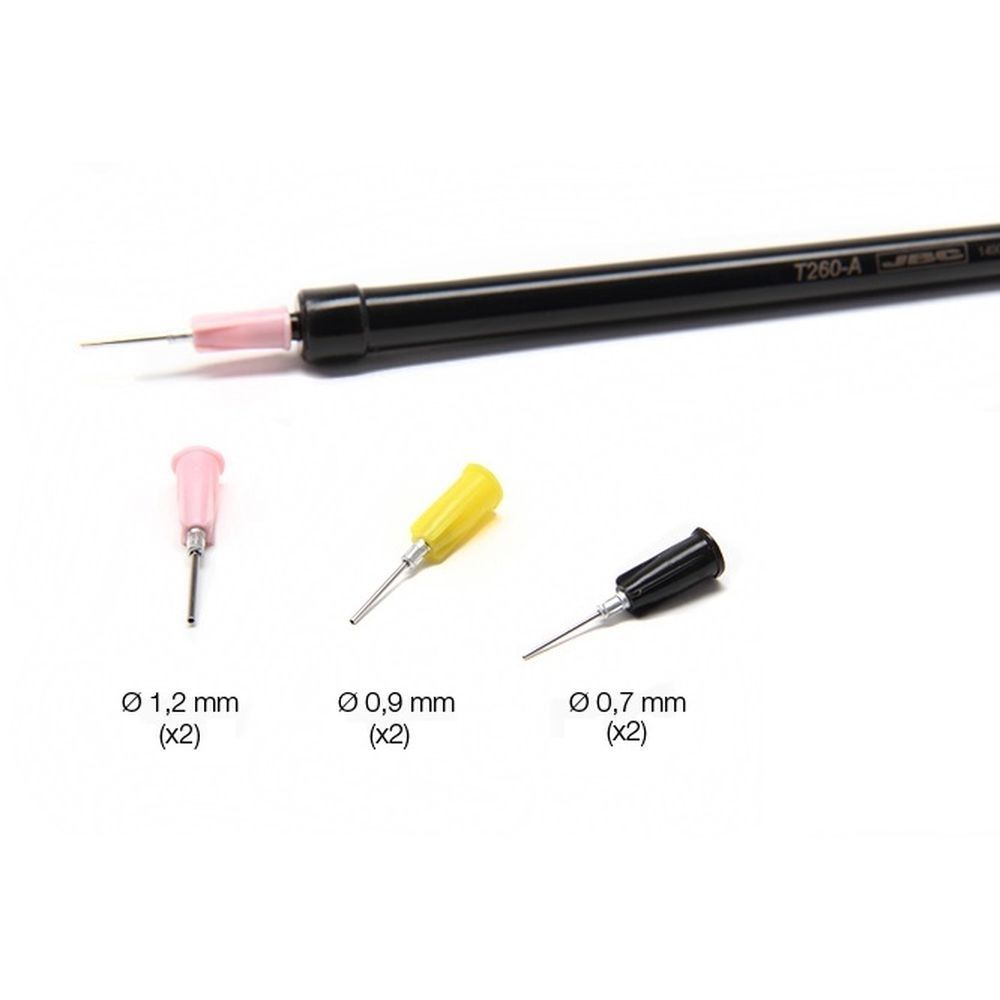 Набор прямых насадок JBC 0901546 для вакуумного захвата T260-A (6 штук)