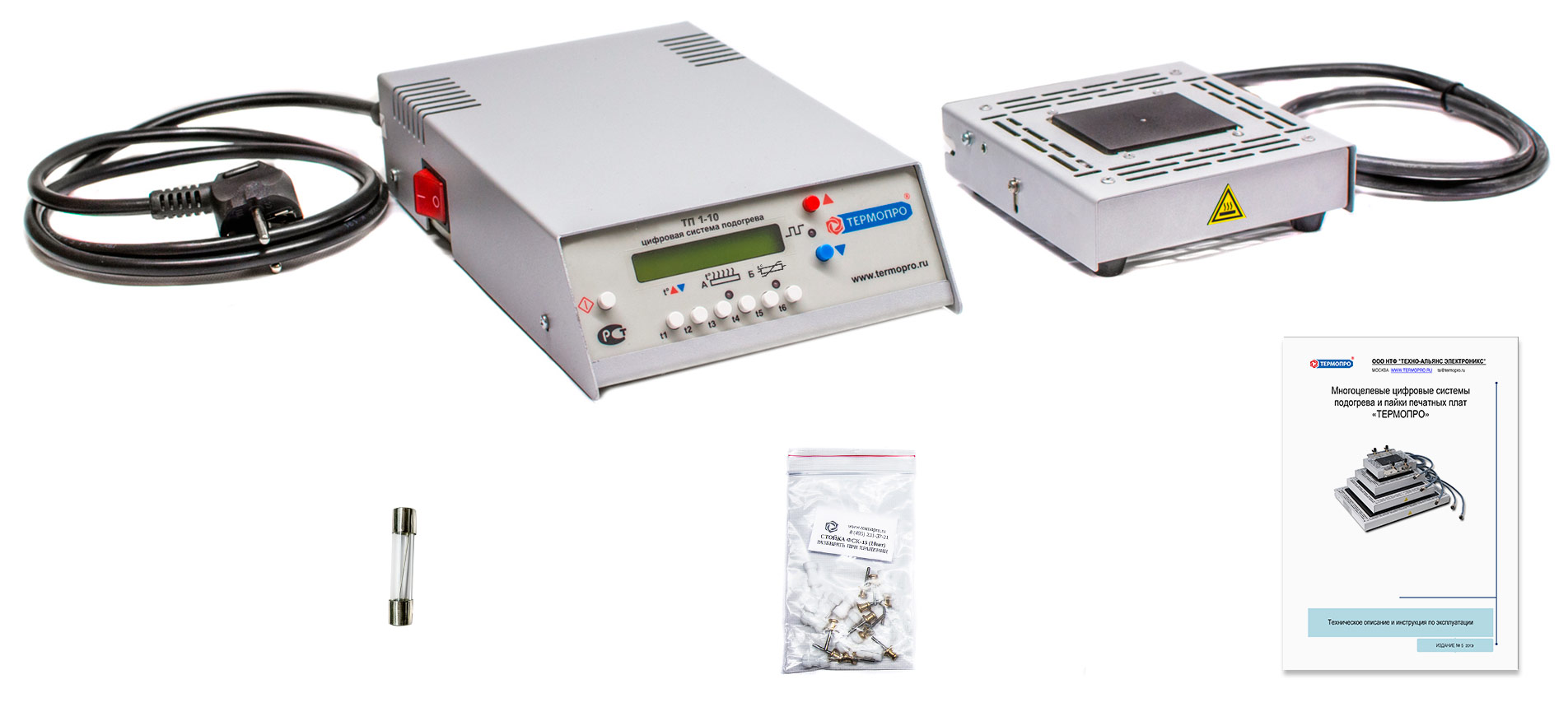Термопро НП65ТП1-10. Термостол НП6-5про с терморегулятором ТП1-10-05