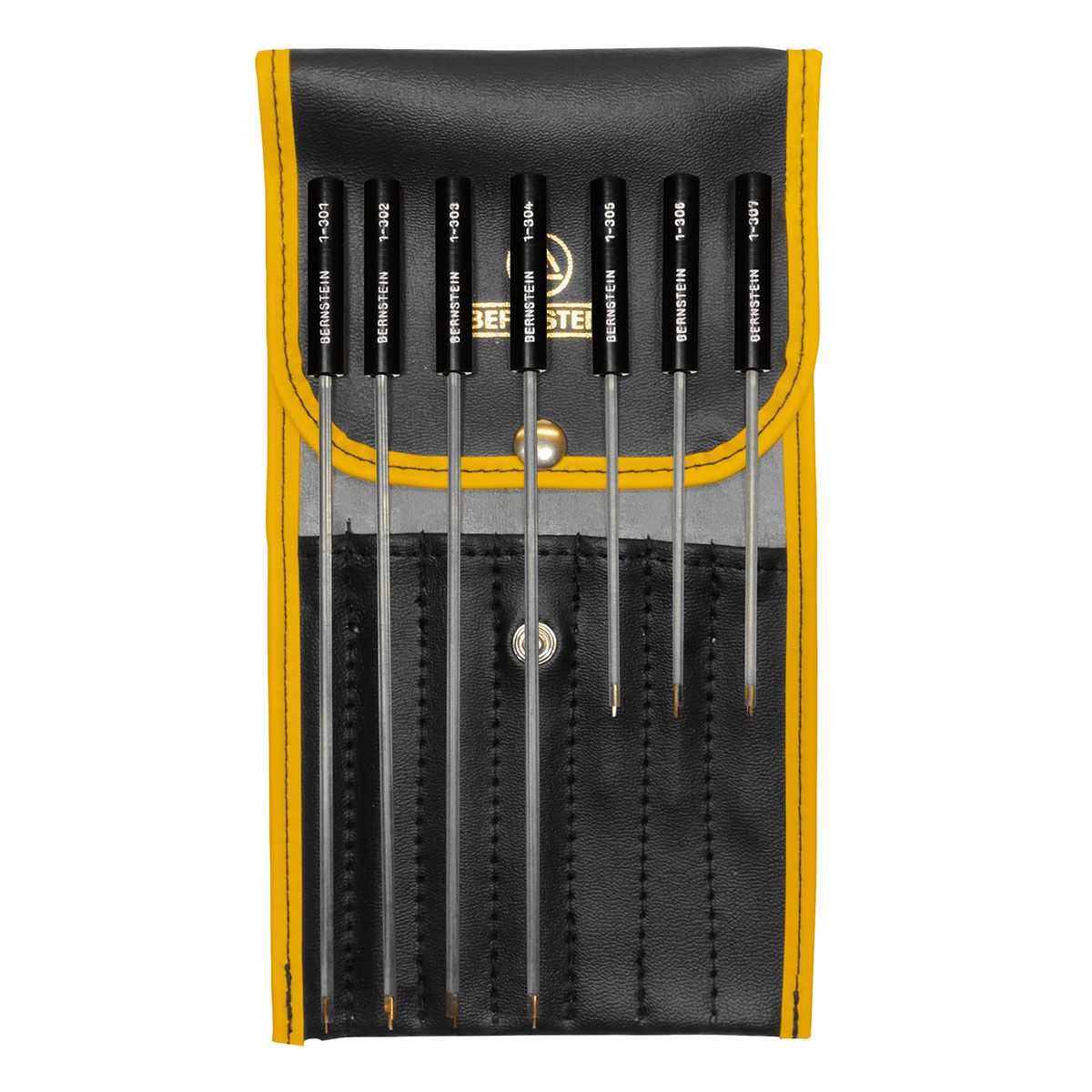Bernstein 1-300. Набор регулировочных отверток ABGLEICHSET с бронзовыми наконечниками в футляре (7 предметов)