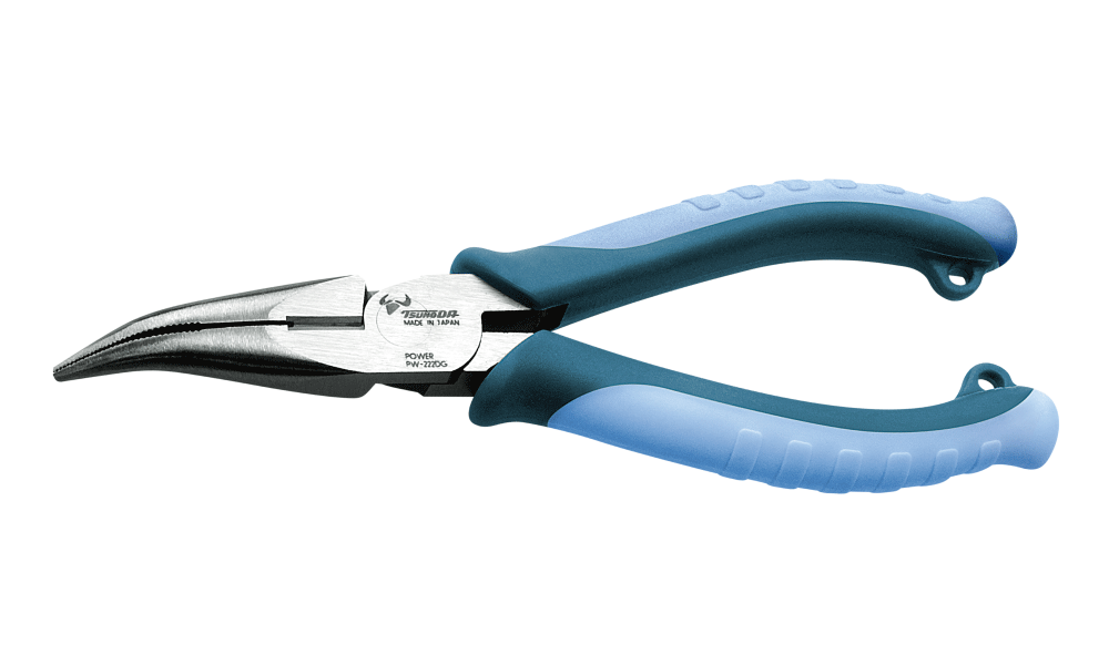 Tsunoda PW-222DG. Плоскогубцы комбинированные изогнутые 150мм TSUNODA-JAPAN PW-222DG