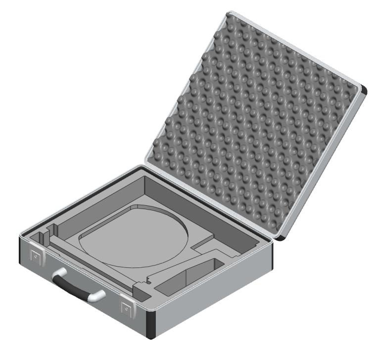 INSPECTIS HD-040. Алюминиевый транспортировочный кейс (для видеомикроскопа INSPECTIS)