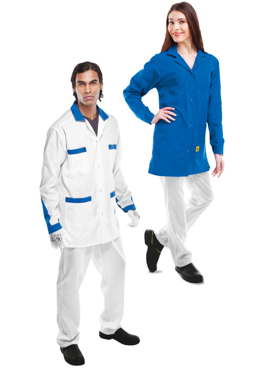 Антистатический укороченный халат VA Unisex