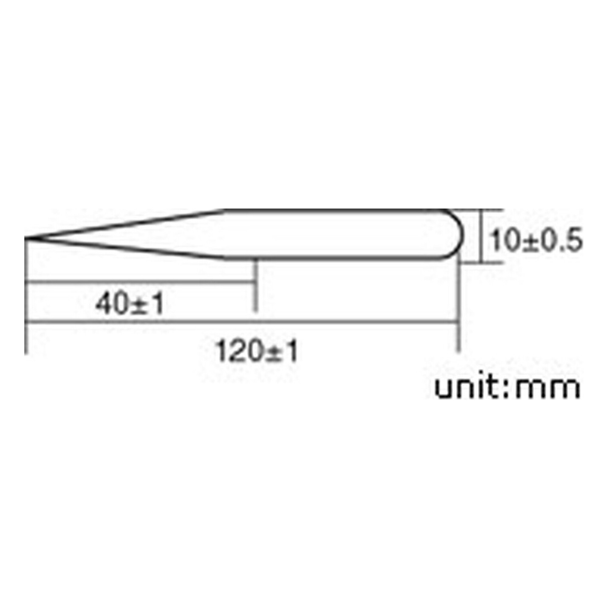 Пинцет изолированный антимагнитный ProsKit 1PK-101T