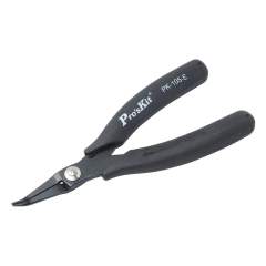 Длинногубцы с загнутыми носами антистатические ProsKit 1PK-105-E (140 мм.)