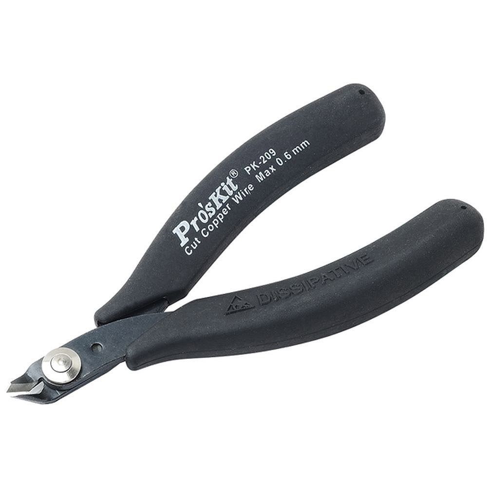 Мини кусачки с клипсой безопасности антистатические ProsKit 1PK-209 (120 мм.)