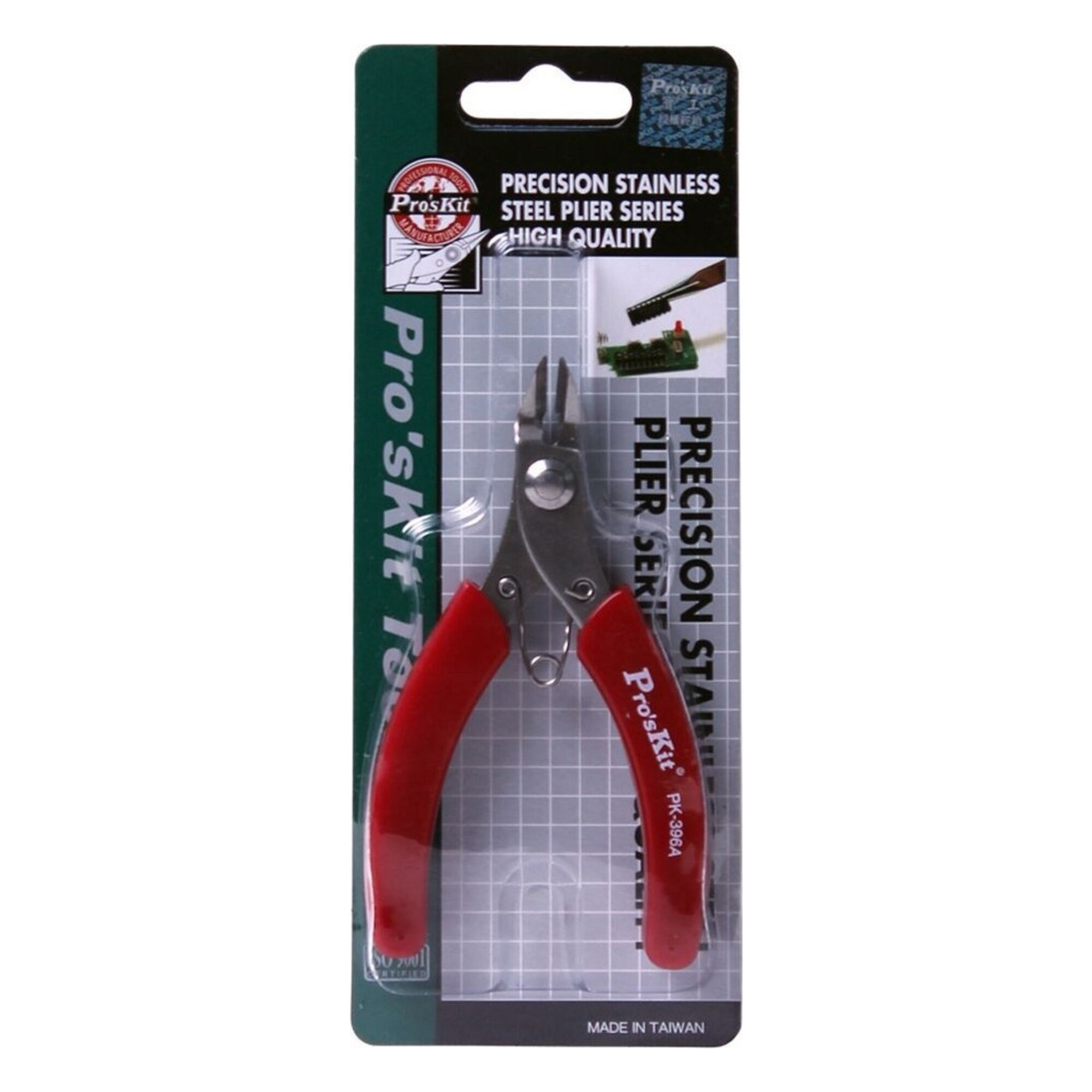 Кусачки с возвратной пружиной ProsKit 1PK-396A