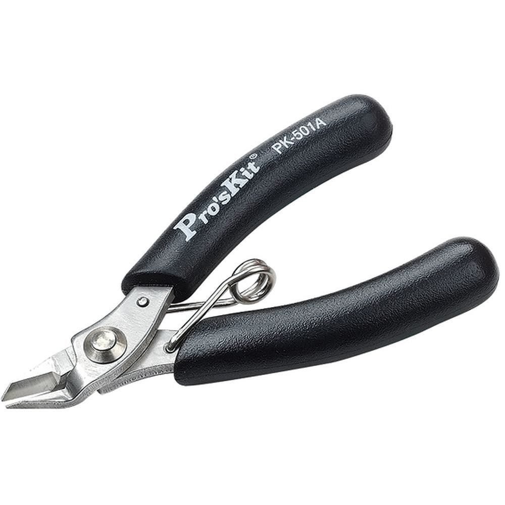 Микро кусачки с возвратной пружиной антистатические ProsKit 1PK-501A (90 мм.)