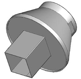 METCAL HN-B1414. Сопло MRS 14х14мм