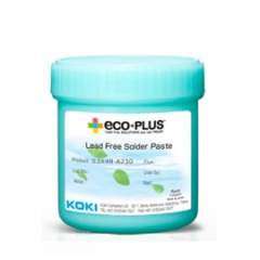 Koki S3X58-A230. Бессвинцовая легко отмываемая паяльная паста Sn96.5%, Ag3.0%, Cu0.5% ТИП 4