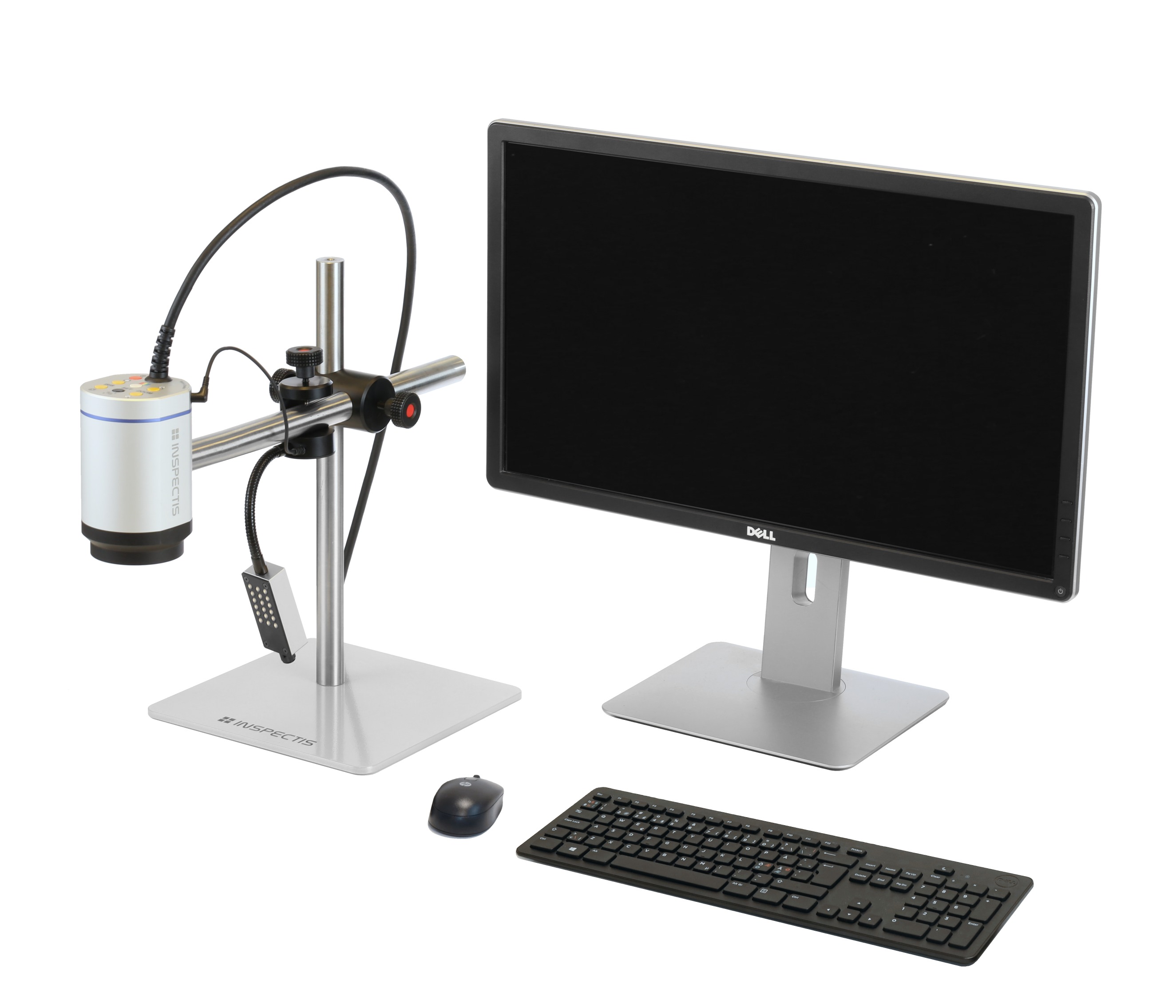Inspectis HD-013-KIT-SOFT. Комплект с видеомикроскопом F30s (штатив,подсветка,устройство захвата+ПО Basics)