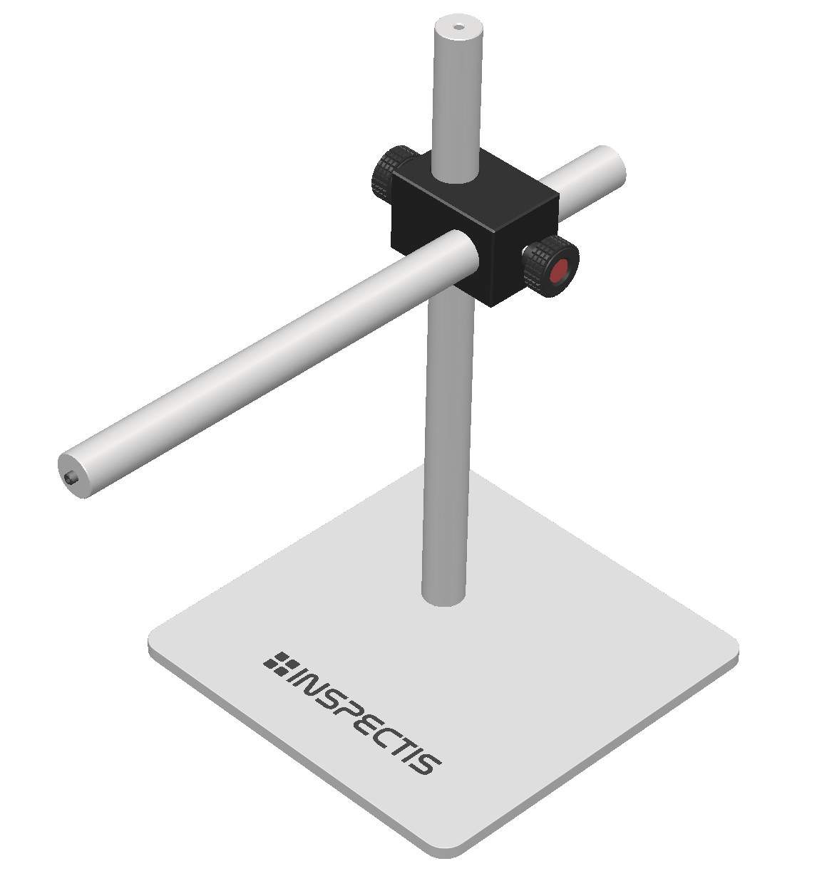 Inspectis HD-060. Штатив настольный, с одной штангой