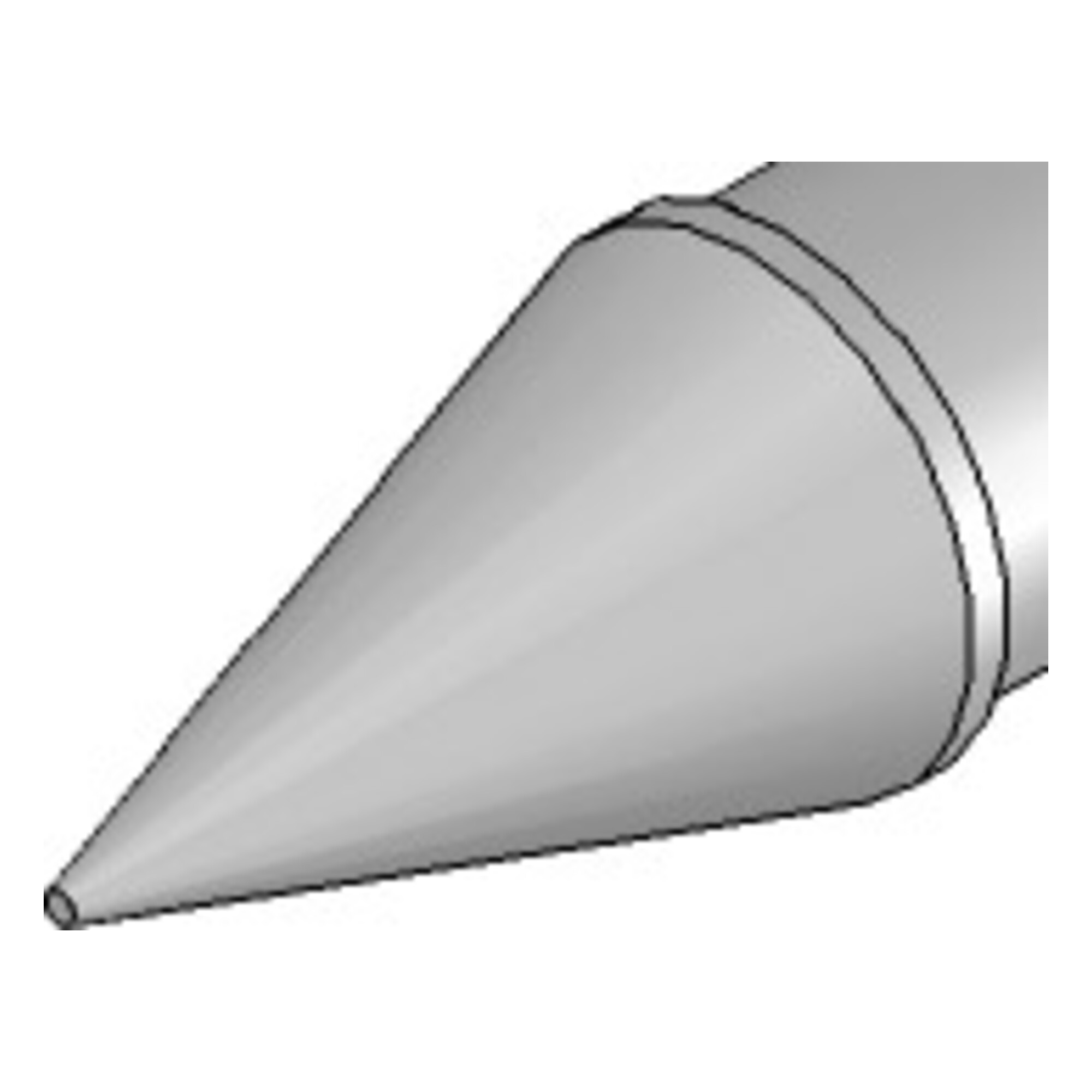 METCAL UFC-7CN5102S. Картридж-наконечник для CV-UF, конус, 0.2х5.1мм