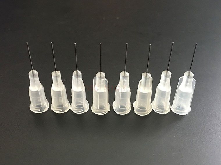 VMATIC VCL27050. Наконечник дозатора TE 27G X 1/2" CLEAR DIAM 0.21 x 0.40MM (QTY=50)