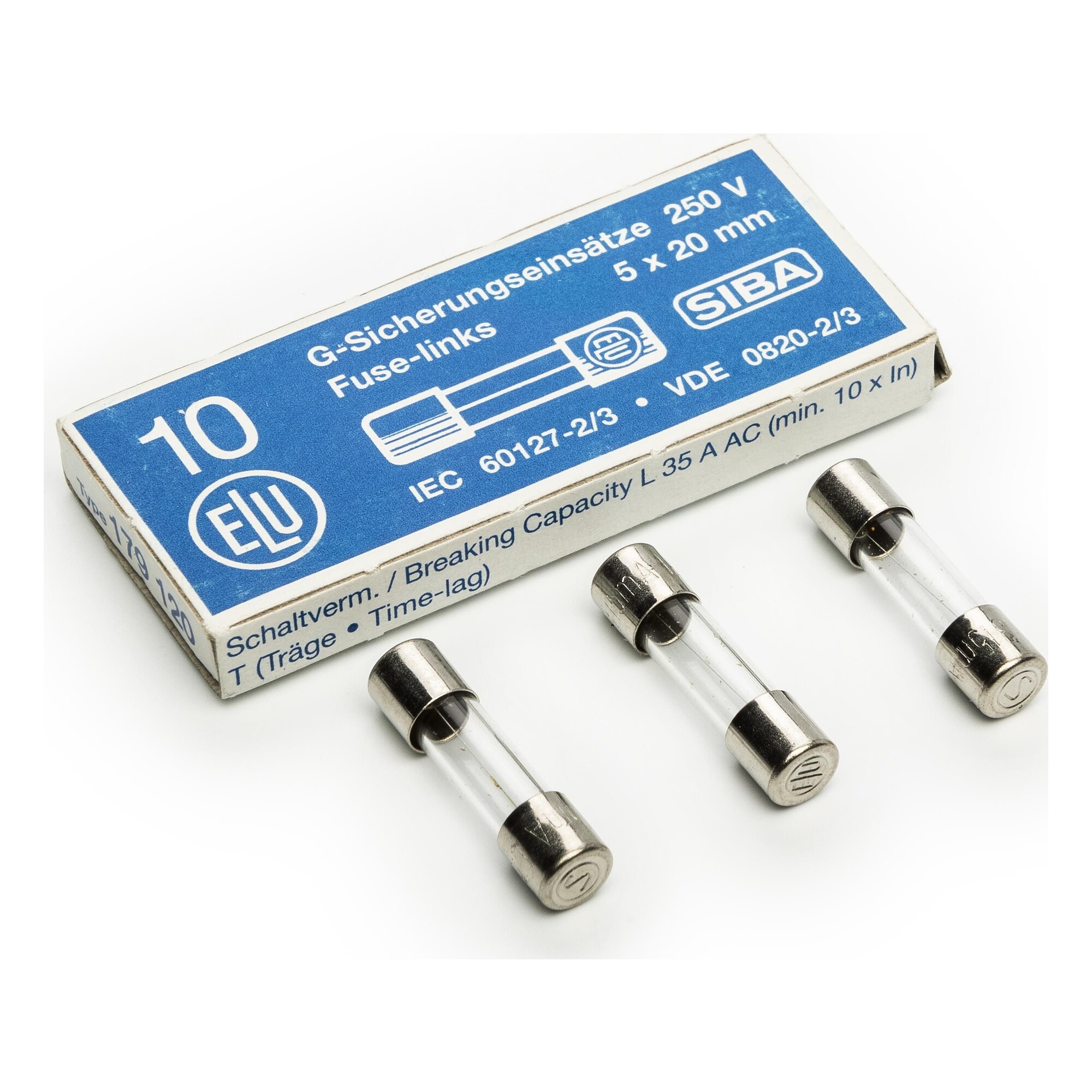 Предохранитель T315mA 5x20 мм, упаковка 10 шт - Weller 52141399