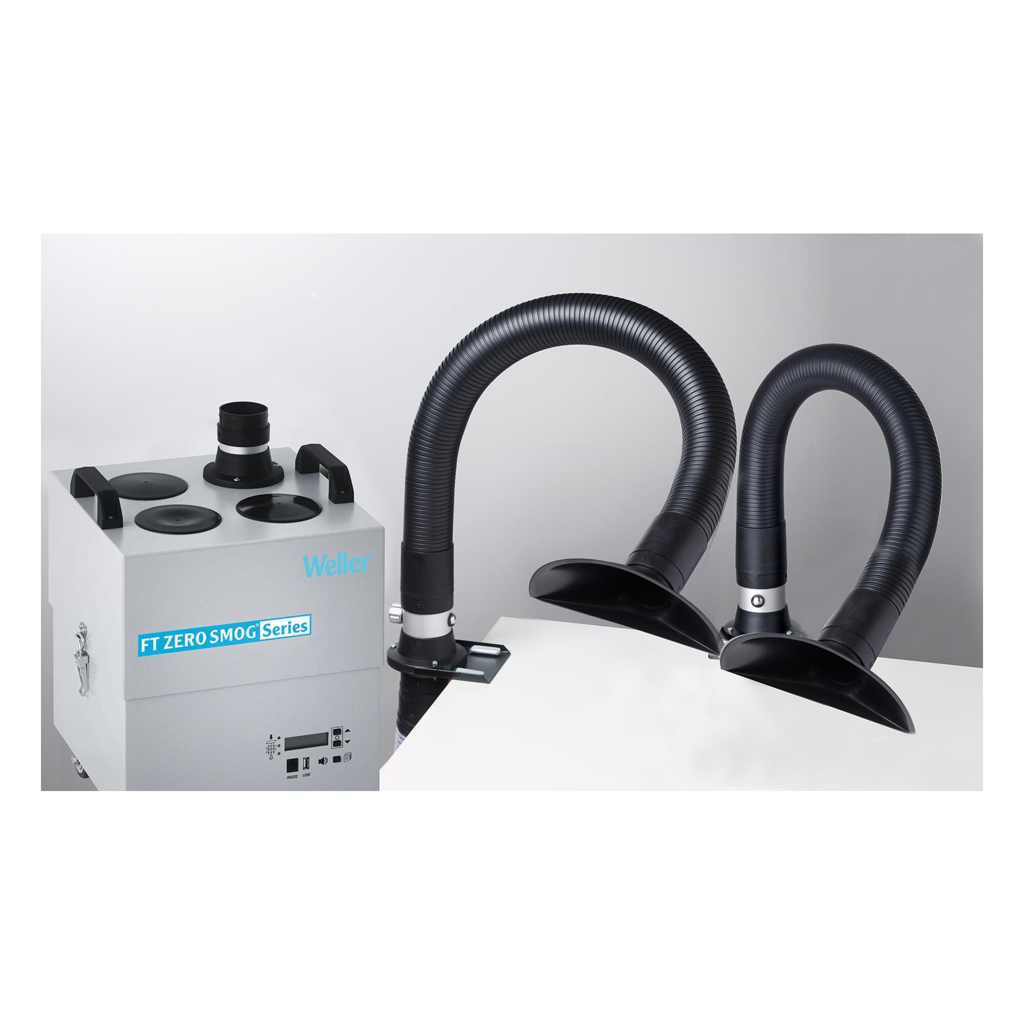 Фильтровентиляционная установка Zero Smog 4V, комплект KIT2 с воронкой, 100/120 В - Weller 53664299N
