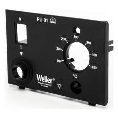 Передняя панель с маркировкой для PU 81 - Weller 58748931N