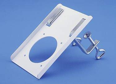 Alsident 2-7510R. Струбцина для крепления дымоприемника 75мм, белая