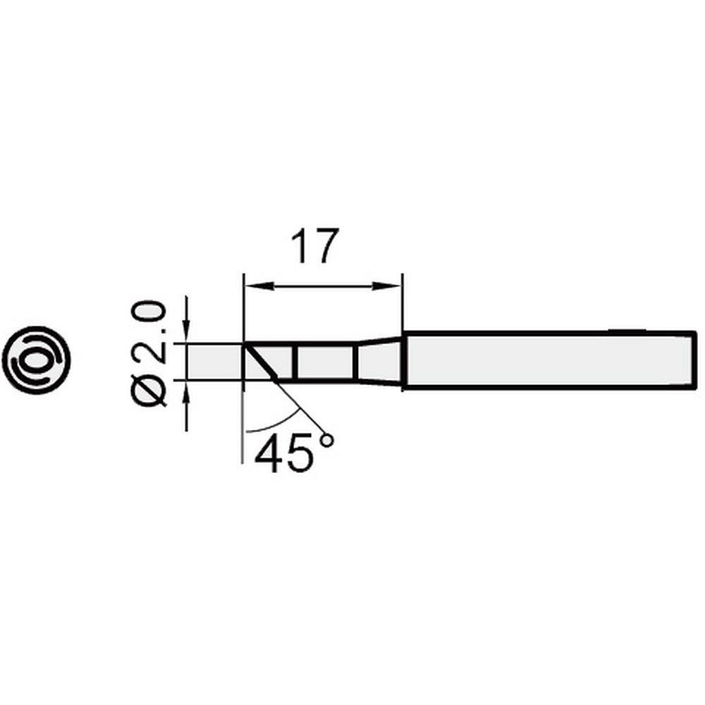 Жало для паяльника 5SI-216N-2C