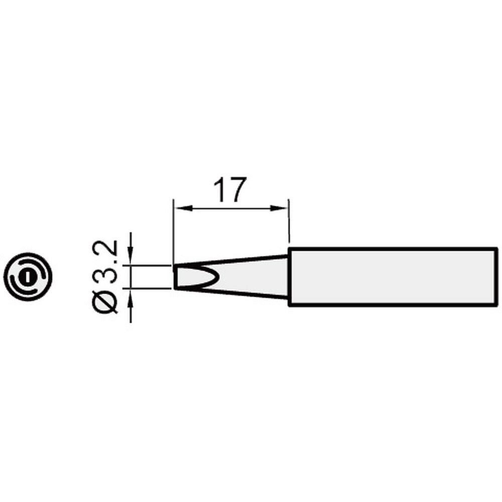 Жало для паяльника 5SI-216N-3.2D