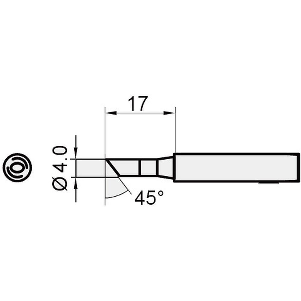 Жало для паяльника  5SI-216N-4C