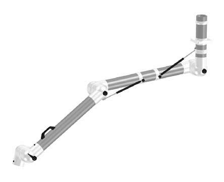 Alsident 100-9065-3-5. Дымоприемник 3-х секционный 100-9065-3-5 белый потолочный (без раструба)