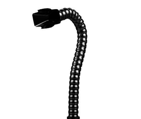 FumeClear FC-50-SQ. Дымоприемник гибкий 50мм х 1,2м с прямоугольным раструбом