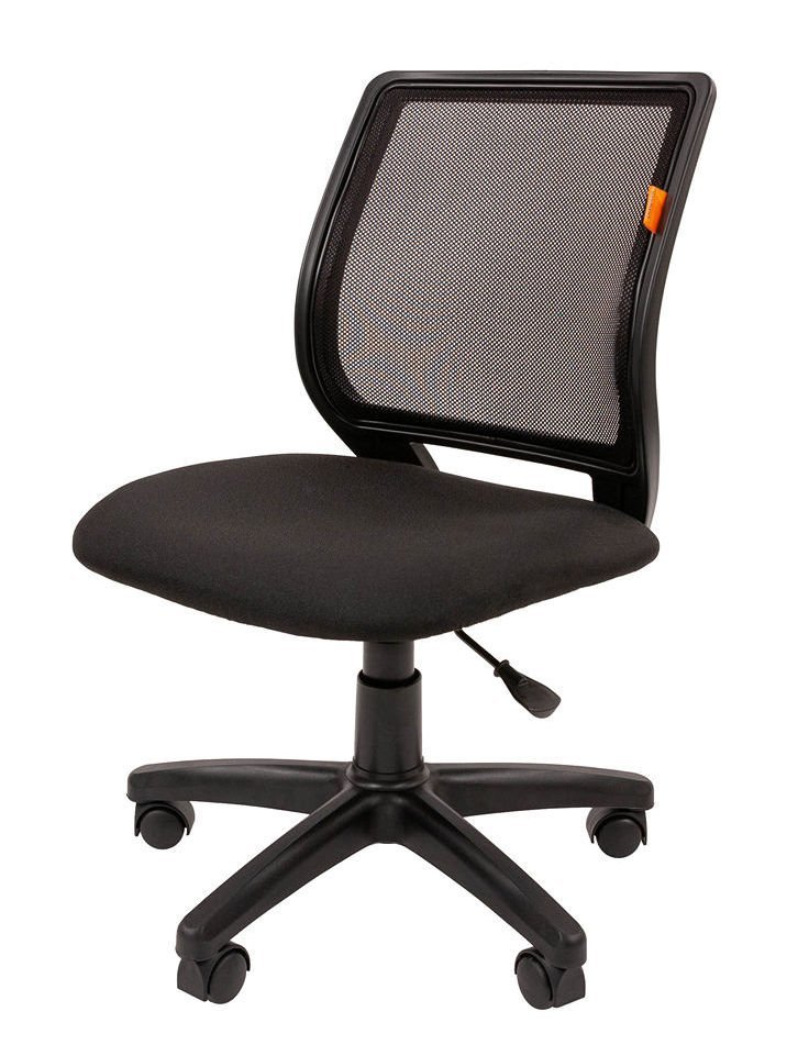 Офисное кресло CHAIRMAN 699 б/подл, ткань стандарт/сетчатый акрил, черный