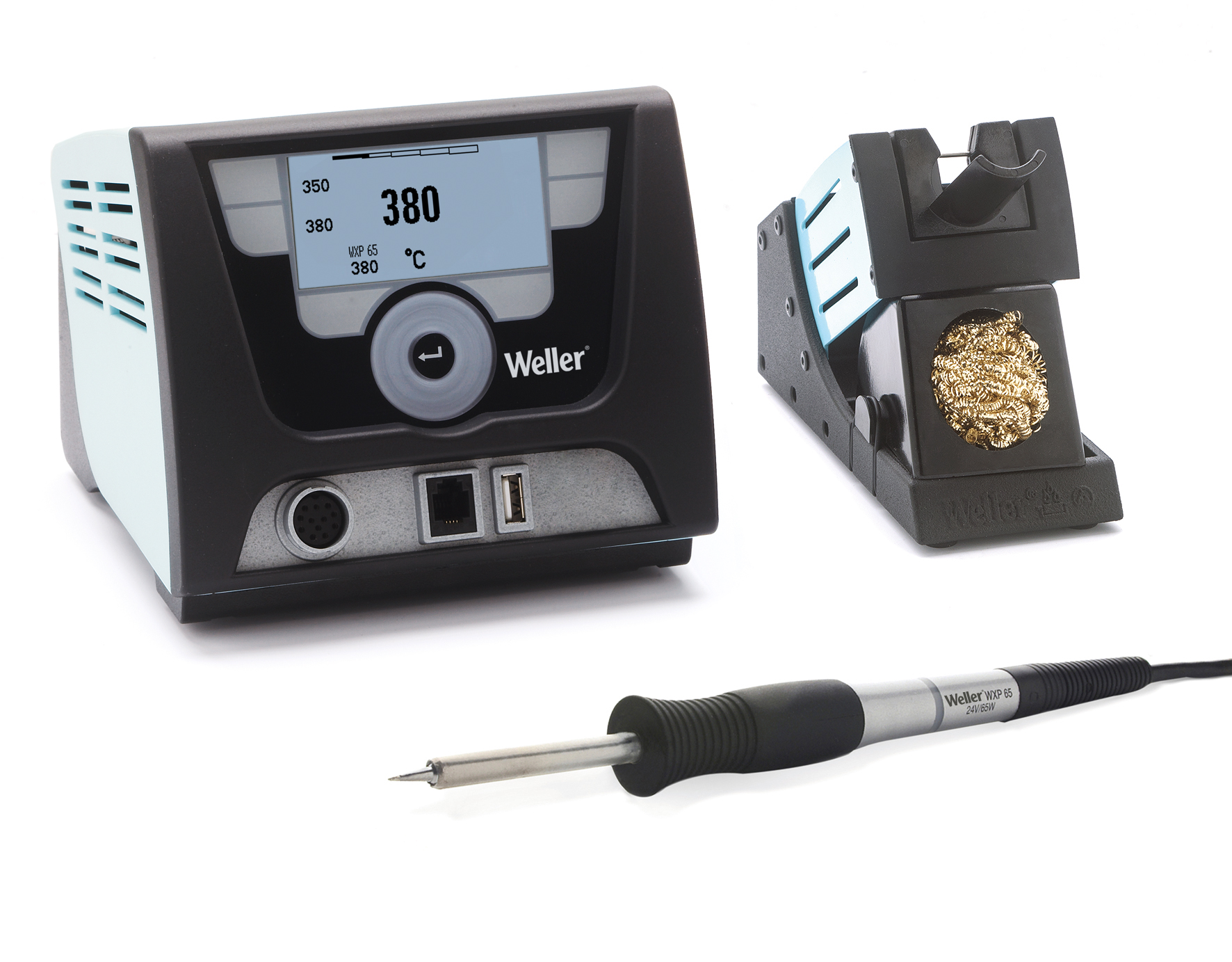 Weller T0053427399N. Паяльная станция Weller WX 1012 Set, 200Вт, один канал (WX 1, WXP 65) (замена T0053427699N)