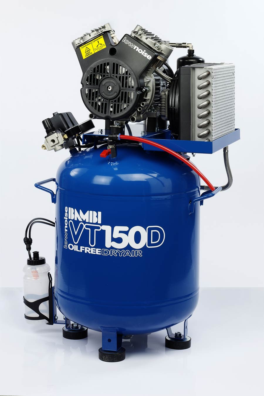 BAMBI VT150D. Компрессор BAMBI VT150D с осушителем