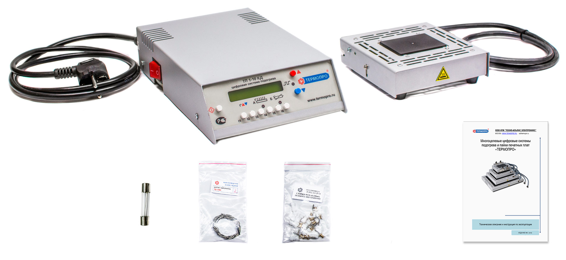 Термопро НП65ТП1кд. Термостол НП6-5про с терморегулятором ТП1-10-05кд