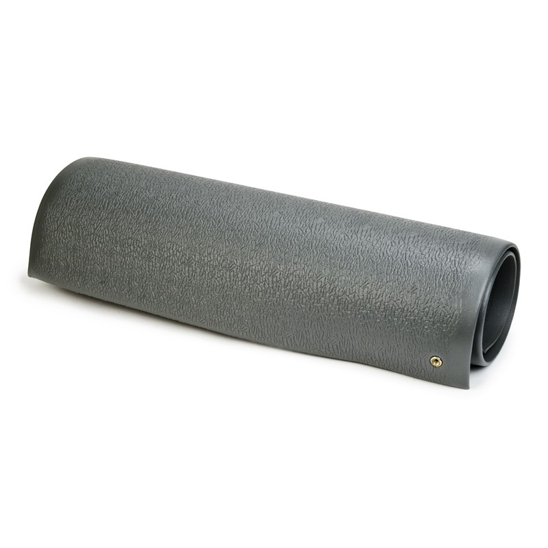 SCS AFM3660L1VGR-F. Антистатический напольный коврик, от усталости (0.9х1,5м, винил, серый, провод заземления в комплект