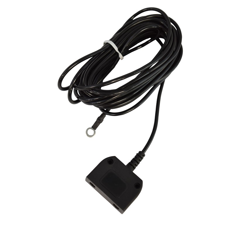 SCS LPCGC151M. Провод заземления с терминалом для браслетов (4.6м, кнопка 10мм, 2 разъема banana, с резистором 1 МОм, низкий профиль)