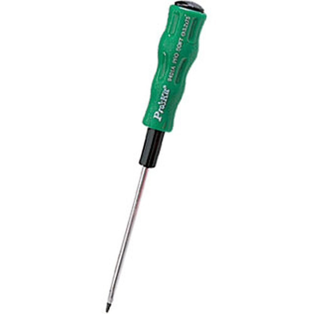 Прецизионная шлицевая отвертка ProsKit 89410A (5.0х100) с мягкой рукояткой