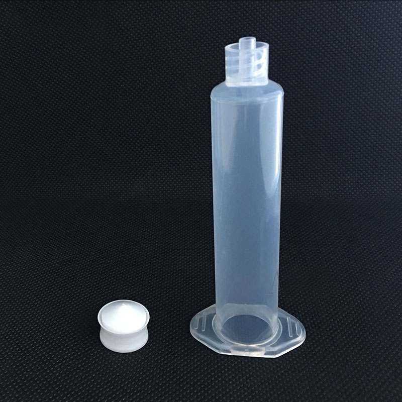 VMATIC VCAS10C. Шприц дозатора бесцветный с белым поршнем VM 10cc (50шт)