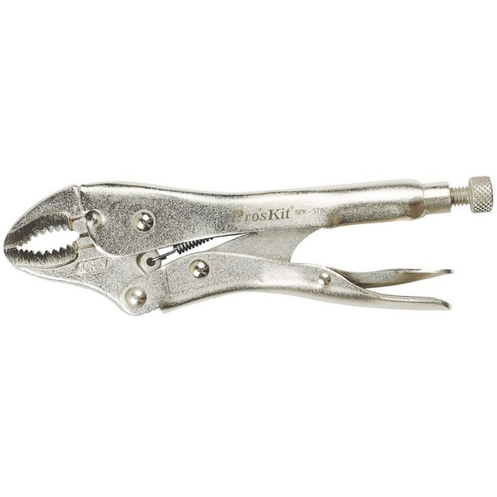 Плоскогубцы ProsKit 8PK-378C 7" с регулируемой блокировкой