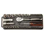 Набор торцевых головок и бит ProsKit 8PK-227 с трещоткой