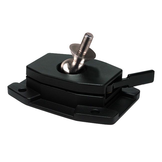 Bernstein 9-262 SW. Основание для тисков SPANNFIX монтажная поверхность диаметром 40 мм черный (крепление - платформа)