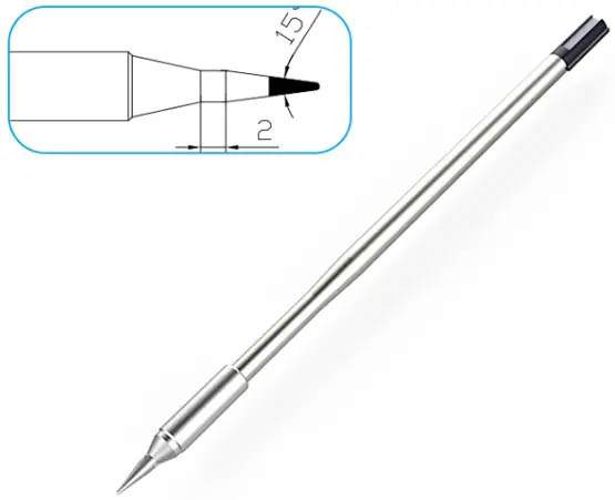 Atten T9130-Si. Картридж-наконечник для ST-1509, конус удлиненный 0.5 х 15мм