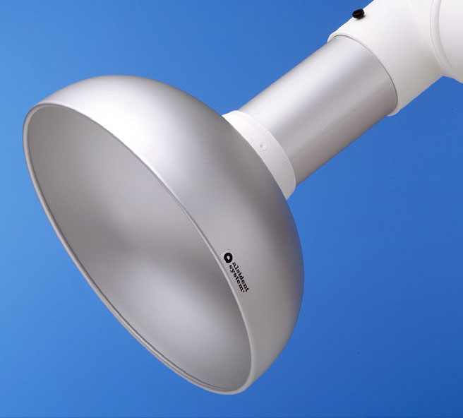 Alsident 1-10036-5. Раструб дымоприемника, колпак металлический 350 мм