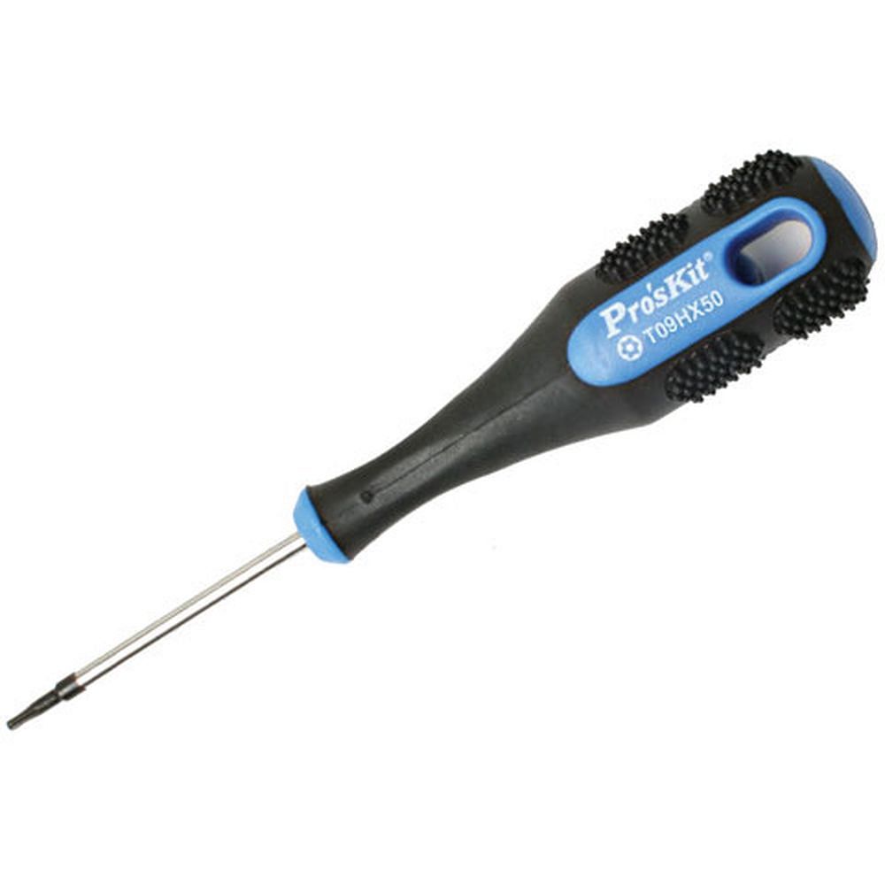 Отвертка профессиональная ProsKit 9SD-200-T09H (3.0x50мм.) с антивандальной защитой