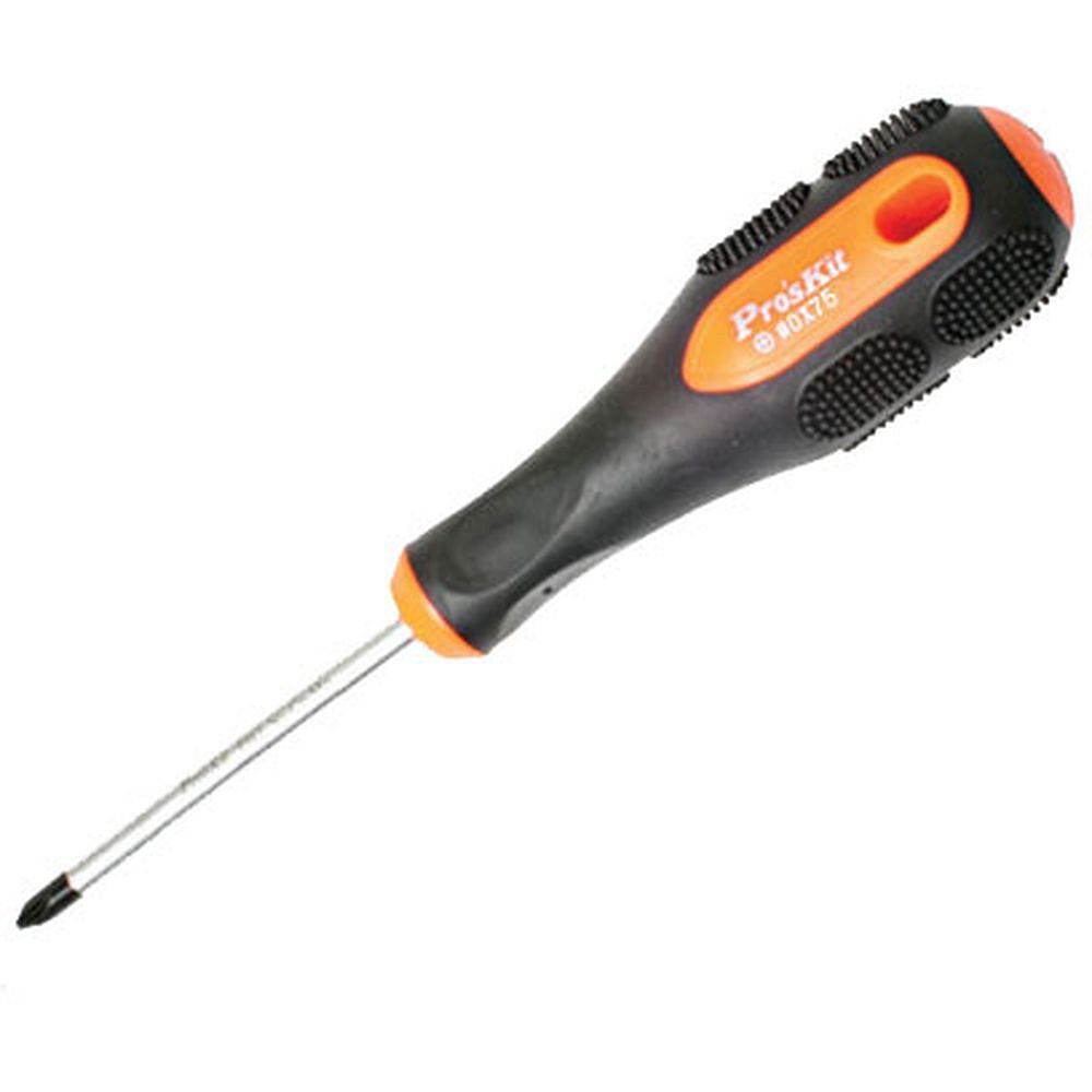 Отвертка крестообразная ProsKit 9SD-201B (PH0x75мм.)