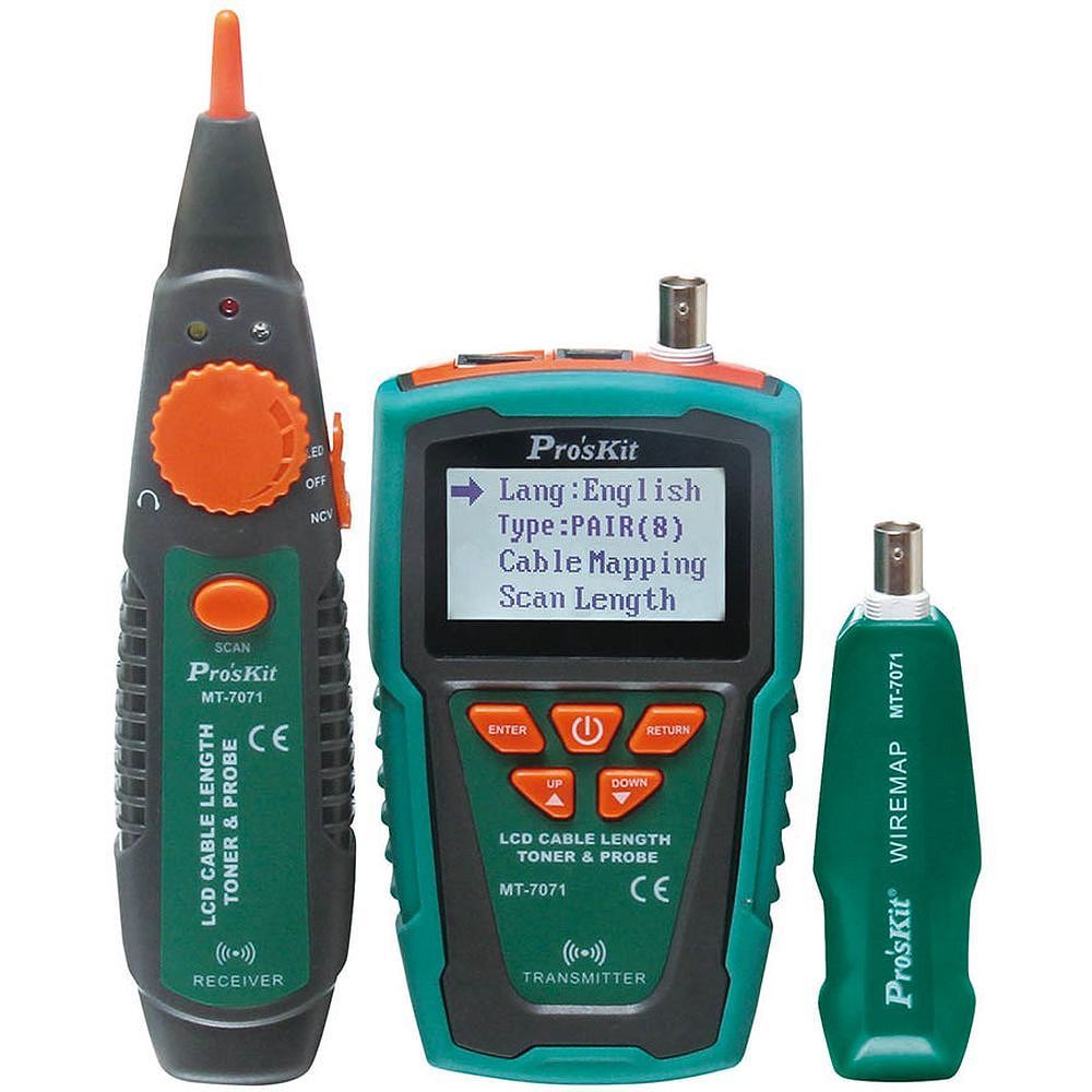 Тестер телекоммуникационных сетей и линий передачи данных ProsKit MT-7071