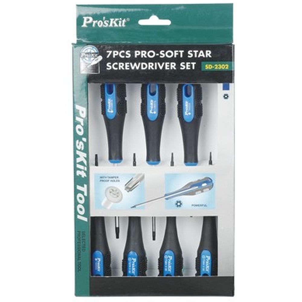 Набор звездообразных отверток ProsKit SD-2302