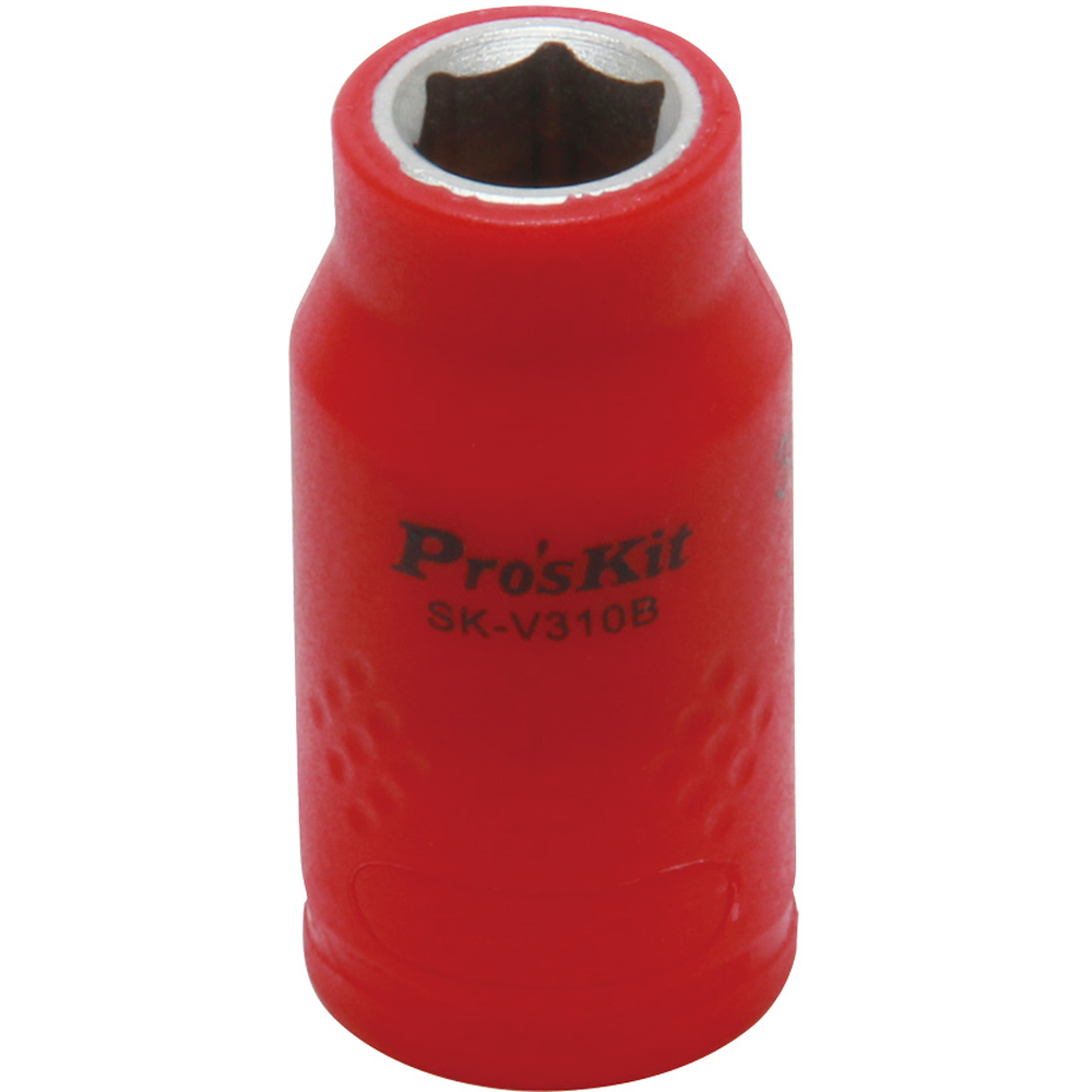 Изолированная 3/8 дюйма торцевая головка  Proskit SK-V310B 10 мм (1000 В - VDE)