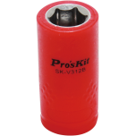 Изолированная 3/8 дюйма торцевая головка Proskit SK-V312B 12 мм (1000 В - VDE)