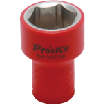 Изолированная 3/8 дюйма торцевая головка Proskit SK-V321B 21 мм (1000 В - VDE)