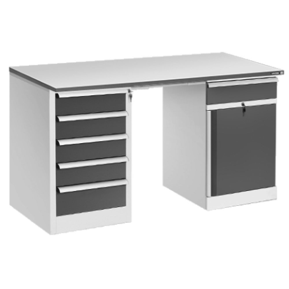 Стол рабочий КОНСТАНТ CP-15-7+ДР-05+ТМБ-02